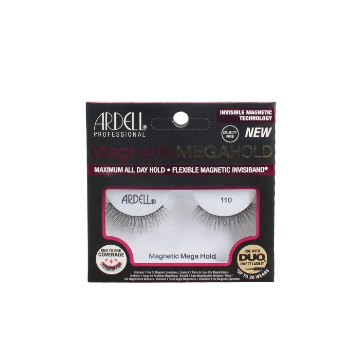 Ardell Magnetic Mega Hold Rzęsy na pasku /110/ Black 1 para