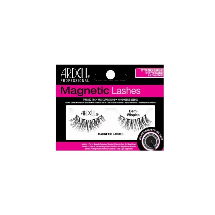 Ardell Magnetic Lashes Demi Wispies Black Wimpernstreifen, 1 Paar
