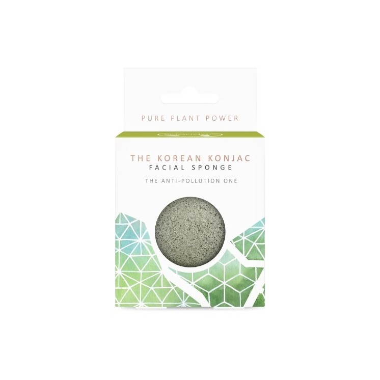 The Korean Konjac Sponge Company Gąbka Konjac Tourmaline 1 sztuka