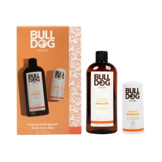 Набір для догляду за тілом Bulldog Body Lemon & Bergamot: гель для душу 500 мл + антиперспірант Roll-on 75 мл