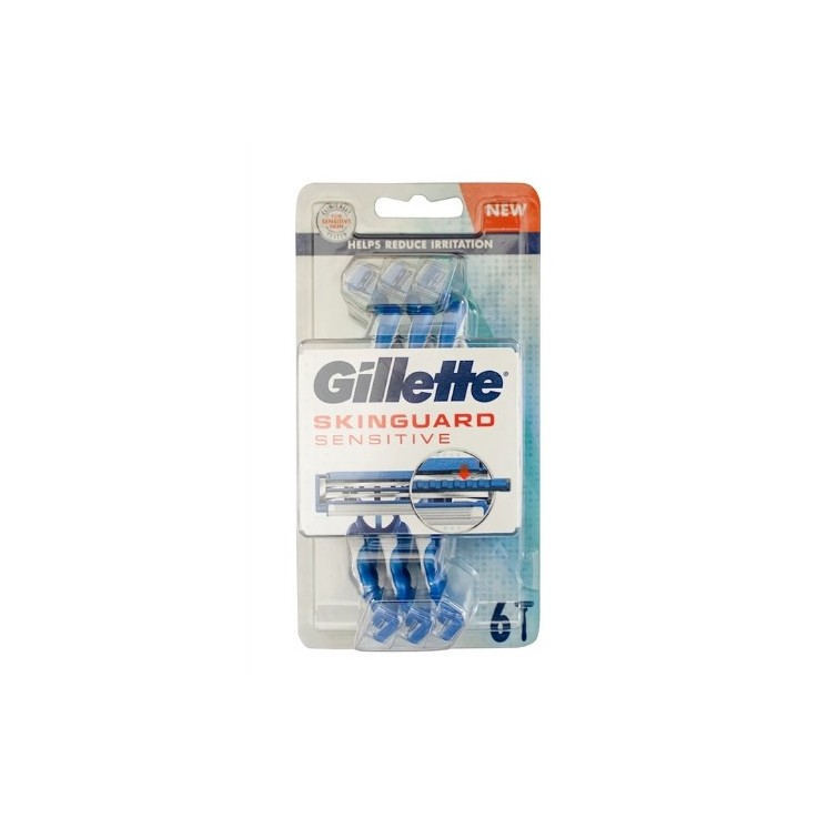 Gillette Skinguard Sensitive Maszynki do golenia 6 sztuk