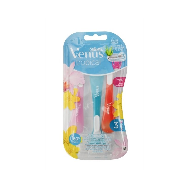 Gillette Venus Tropical Maszynki do golenia 3 sztuki