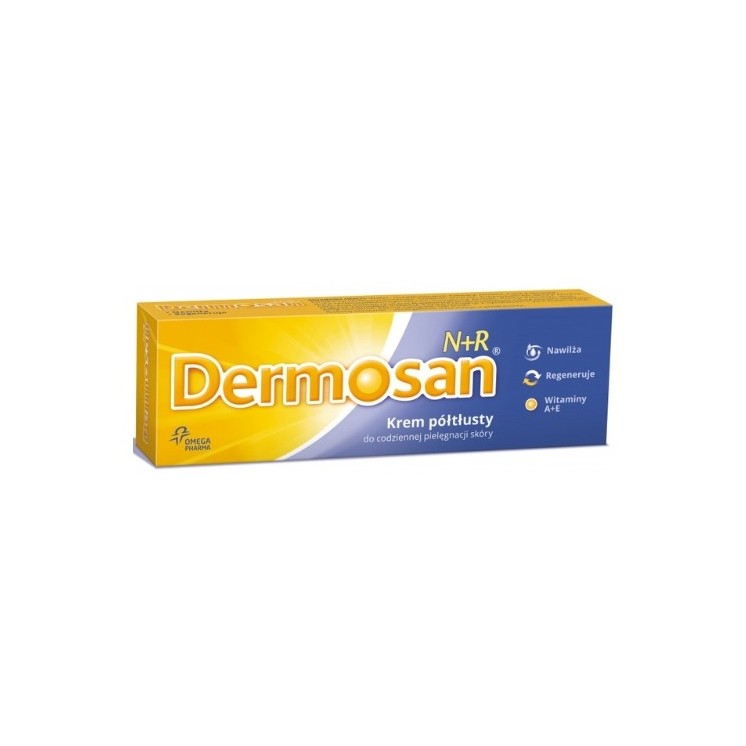 Dermosan N+R Krem półtłusty do twarzy i ciała 40 g
