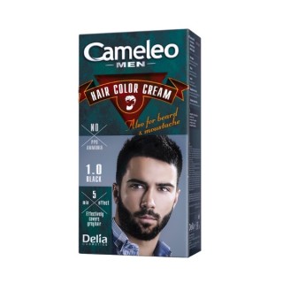 Delia Cameleo Men Фарба для волосся та бороди чоловіча /1.0/ Black 30 мл