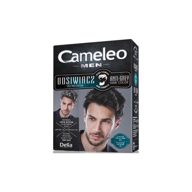 Delia Cameleo Men Odsiwiacz do włosów czarnych 8 g