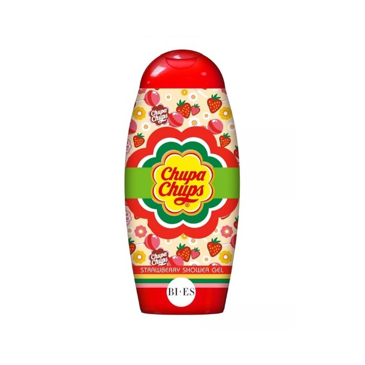 BI-ES Chupa-Chups 2in1 Shampoo & Duschgel Strawberry 250 ml