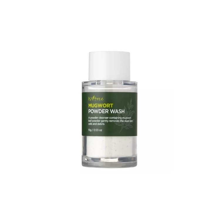 Isntree Mugwort Calming Powder Wash uspokajający Proszek do mycia twarzy z bylicy 15 g