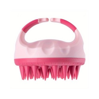 Pink Silicone Scalp Massager 1 piece