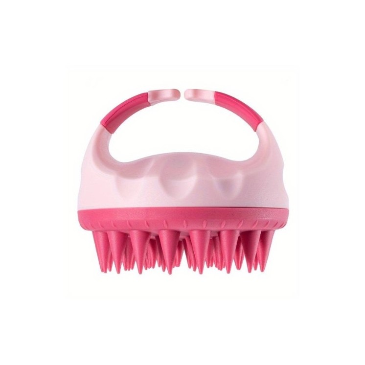 Silikonowy Masażer do skóry głowy Pink 1 sztuka
