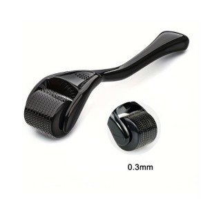 Мікроголковий Dermoroller для обличчя та тіла 540 Голки 0,30мм Black 1 шт.