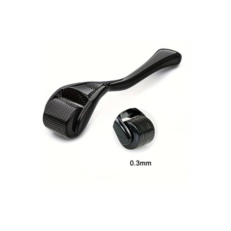 Dermoroller mikroigłowy do twarzy i ciała 540 Igieł 0,30mm Black 1 szt