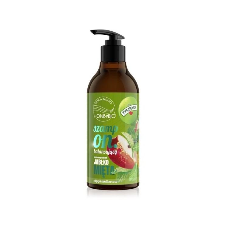 OnlyBio Hair in Balance x Tymbark Balancing Shampoo Apfel-Minze 400 ml
