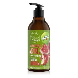 OnlyBio Hair in Balance x Tymbark Szampon nawilżający Jabłko-Arbuz 400 ml OnlyBio Hair in Balance x Tymbark Szampon nawilżający Jabłko-Arbuz 400 ml