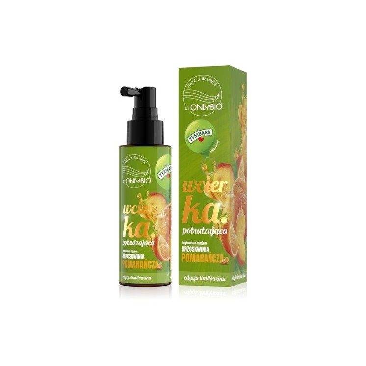 OnlyBio Hair in Balance x Tymbark Wcierka pobudzająca do włosów Pomarańcza-Brzoskwinia 100 ml 