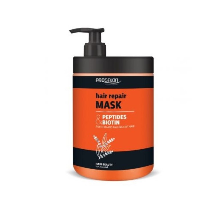 Prosalon Professional Hair Repair Maska do włosów Peptydy & Biotyna 1000 ml