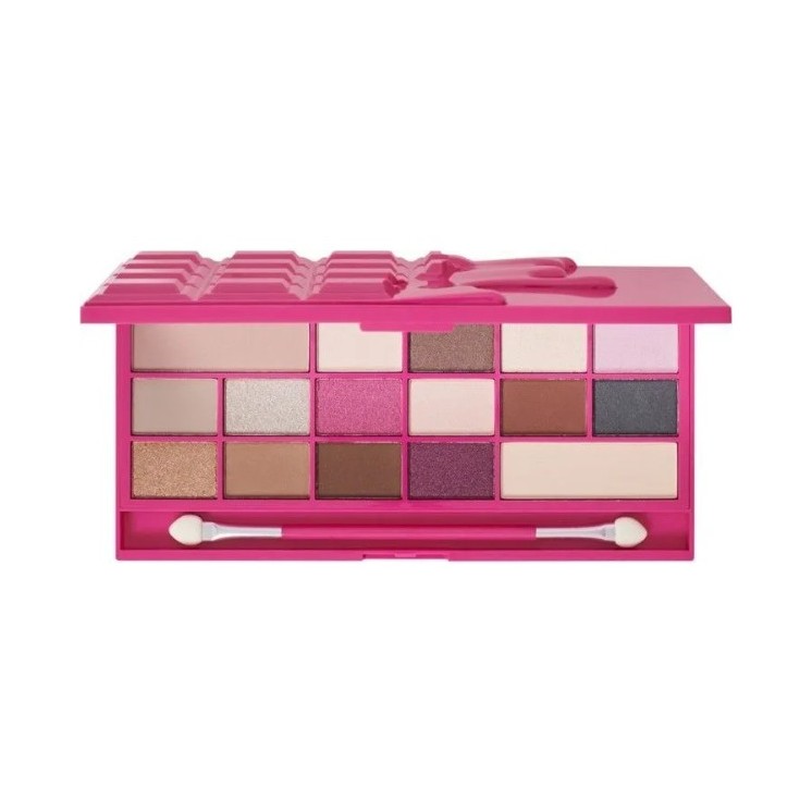 Makeup Revolution I Heart Makeup Paletka 16 cieni do powiek Chocolate Love 1 g