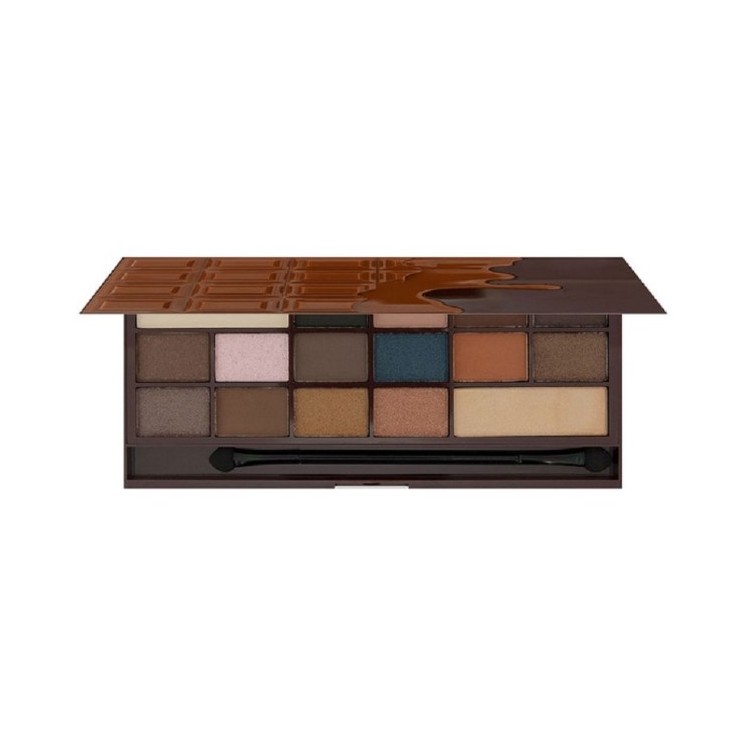 Makeup Revolution I Heart Makeup Paletka 16 cieni do powiek Chocolate Salted Caramel 1 g