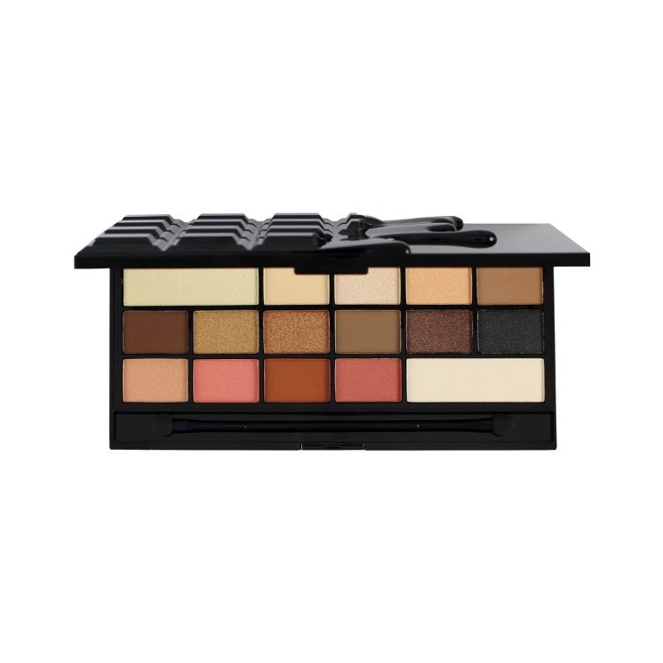 Makeup Revolution I Heart Makeup Paletka 16 cieni do powiek Chocolate Vice 3,66 g