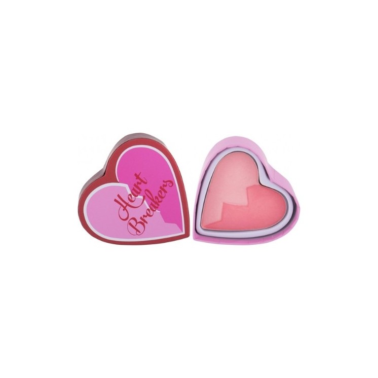 Makeup Revolution I Heart Revolution Matte Heart Breakers matowy  Róż do policzków Brave 10 g