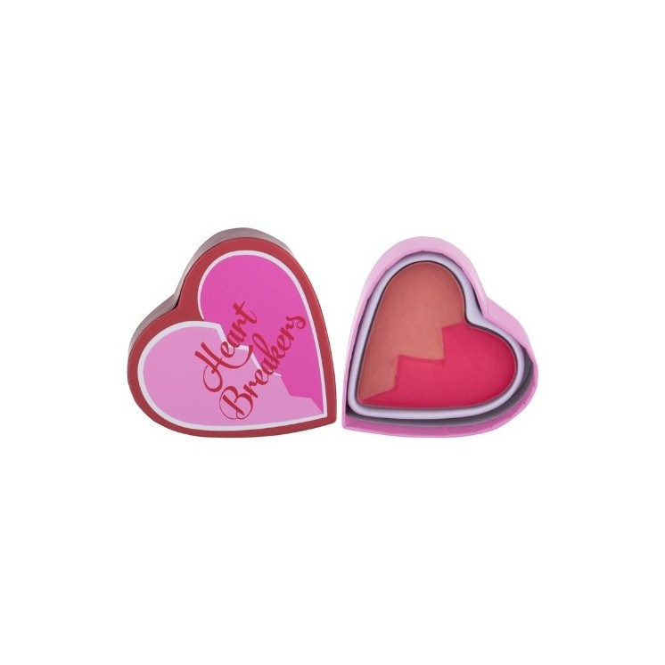 Makeup Revolution I Heart Revolution Matte Heart Breakers matowy Róż do policzków Charming 10 g