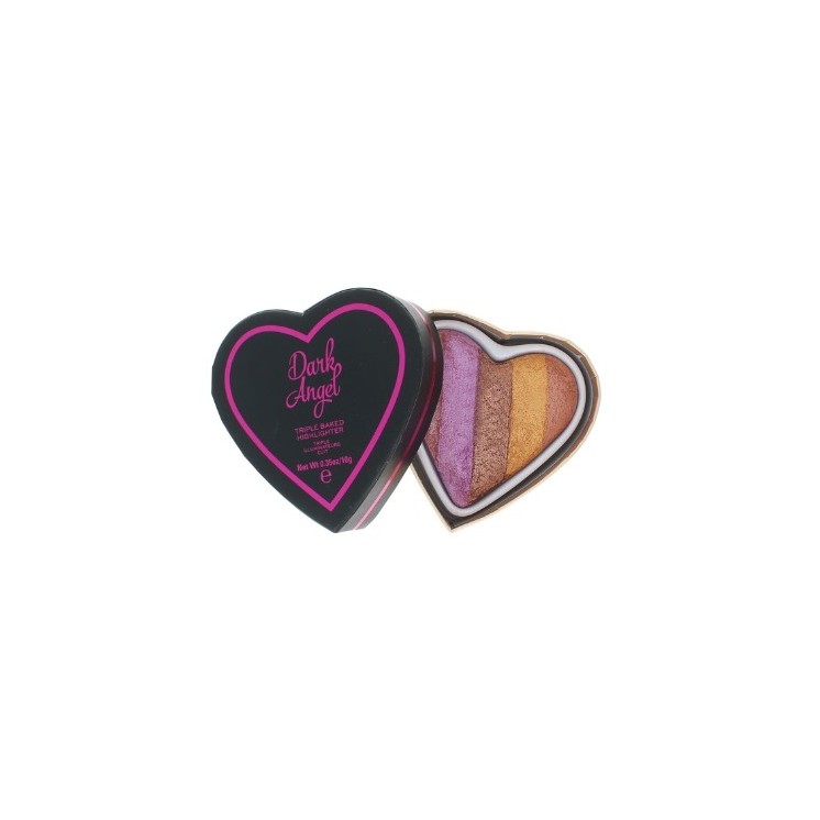 Makeup Revolution I Heart Revolution Rozświetlacz do twarzy Dark Angel 10 g