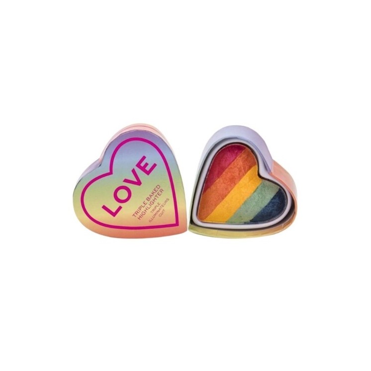 Makeup Revolution I Heart Revolution Love Heart face highlighter 10 g