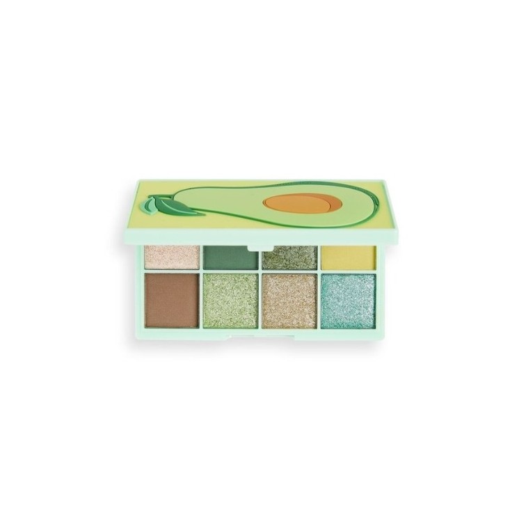 Makeup Revolution I Heart Revolution Paletka 8 cieni do powiek Avocado 1,35 g
