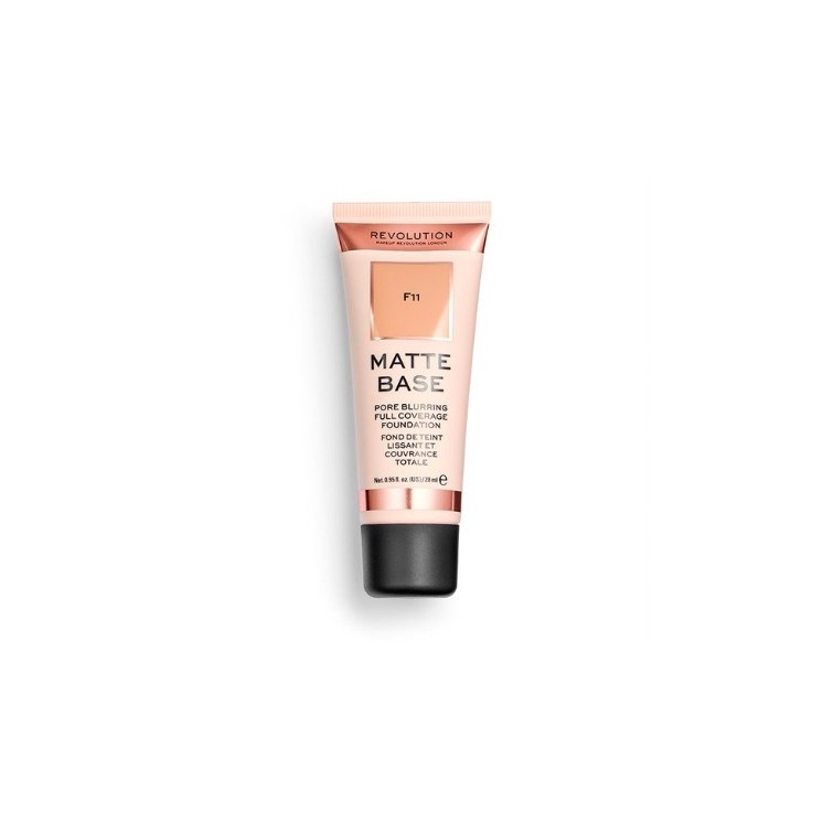 Revolution Matte Base mattifying face foundation /F11/ 28 ml