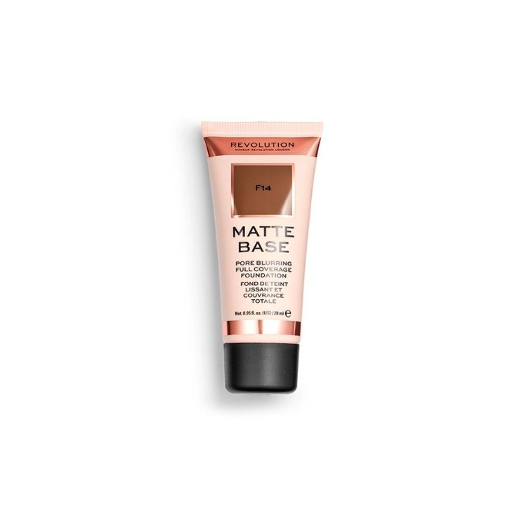 Makeup Revolution Matte Base matujący Podkład do twarzy /F14/ 28 ml