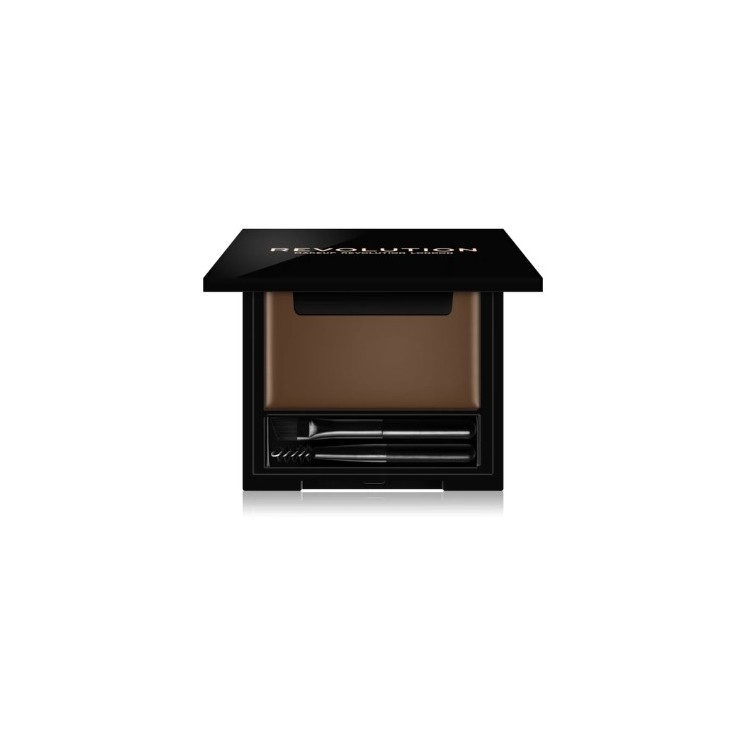 Makeup Revolution Brow Wax Bullet Wosk utrwalający brwi Ash Brown 3,6 g