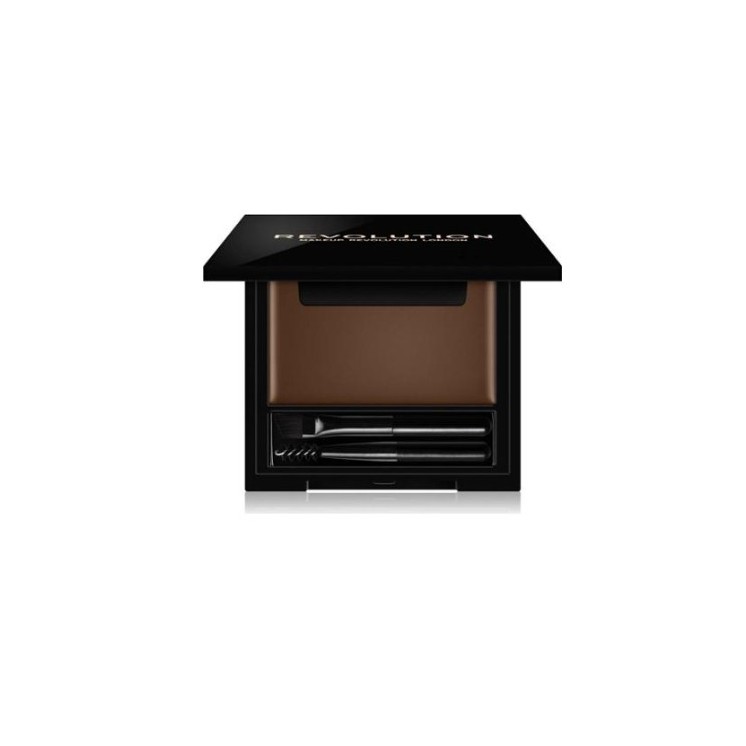 Makeup Revolution Brow Wax Bullet Wosk utrwalający brwi Dark Brown 3,6 g