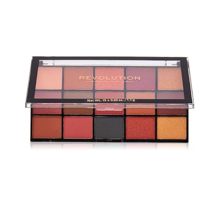 Makeup Revolution Re-loaded Paletka 15 cieni do powiek Newtrals 3 16,5 g