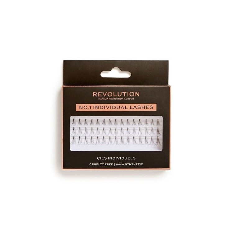 Makeup Revolution Individual Lashes kępki Rzęs /NO.1/