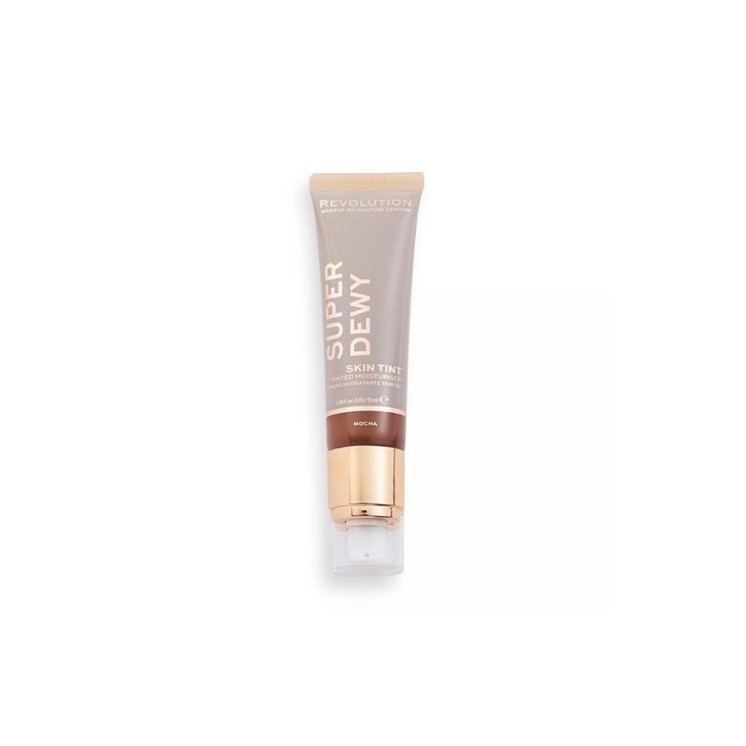 Makeup Revolution SuperDewy koloryzujący Krem nawilżający do twarzy Mocha 50 ml
