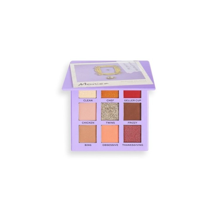 Makeup Revolution x Friends Monica 9 eye shadow palette 1 g
