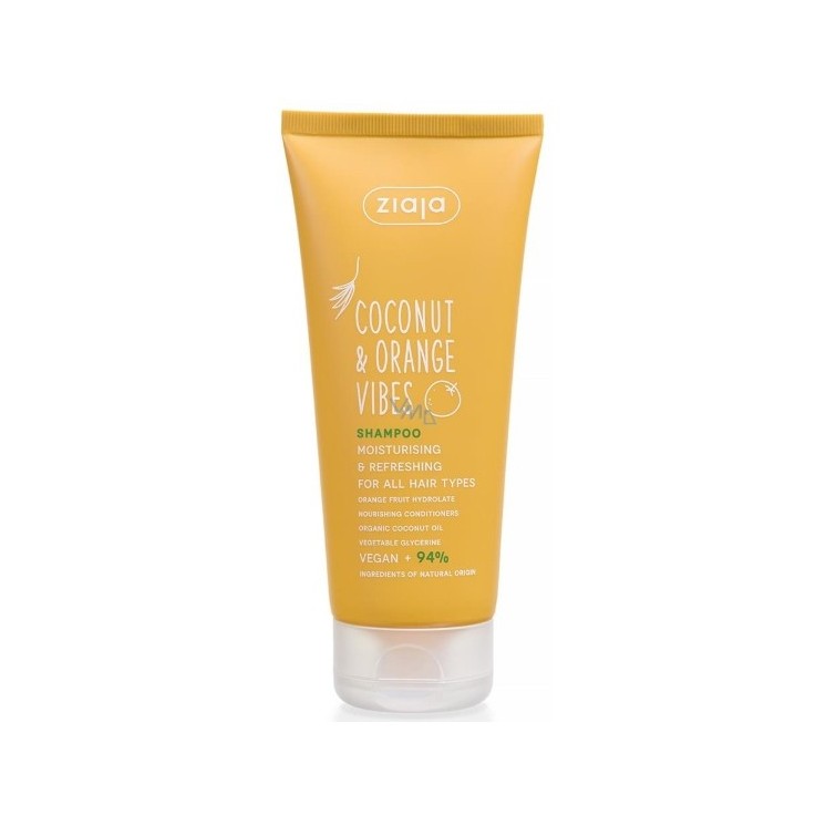 Ziaja Coconut & Orange Vibes nawilżająco-odświeżający Szampon do włosów 200 ml