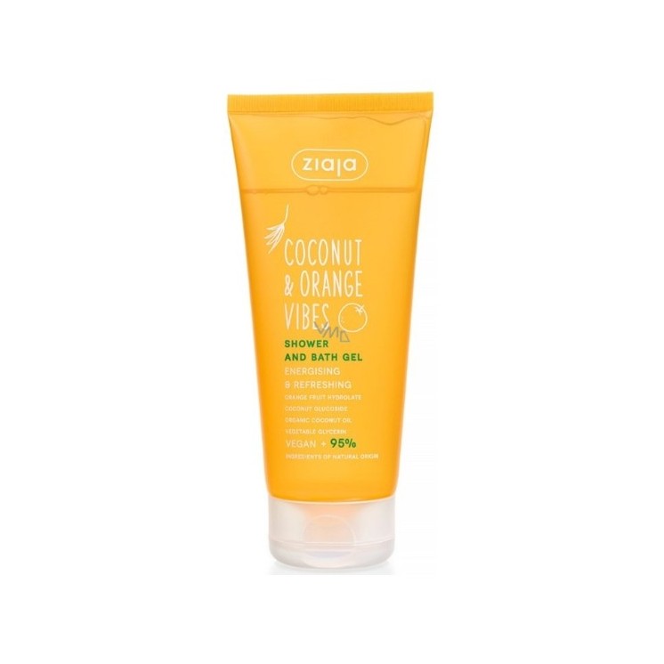 Ziaja Coconut & Orange Vibes energetyzująco-odświeżający Żel pod prysznic 200 ml