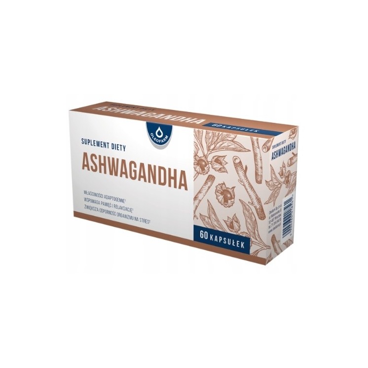 Oleofarm Ashwagandha 60 kapsułek