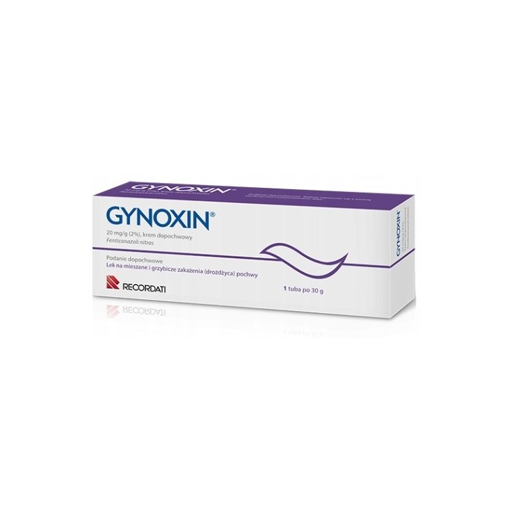 Gynoxin Krem dopochwowy 20mg  30g