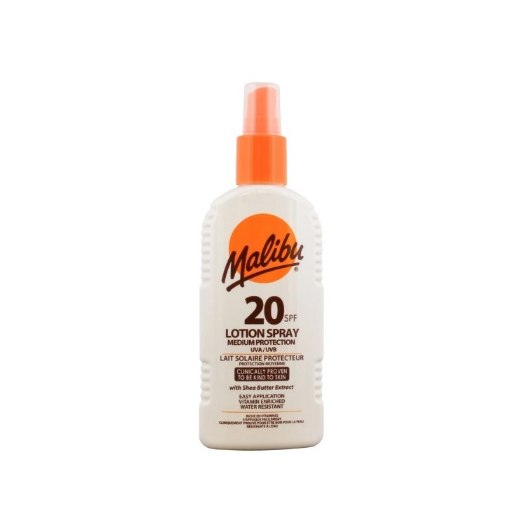 Malibu Balsam do opalania w spray'u SPF20 200 ml