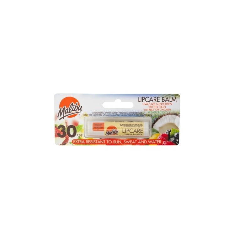 Malibu ochronny Balsam do ust SPF30 Vanilla 5 g