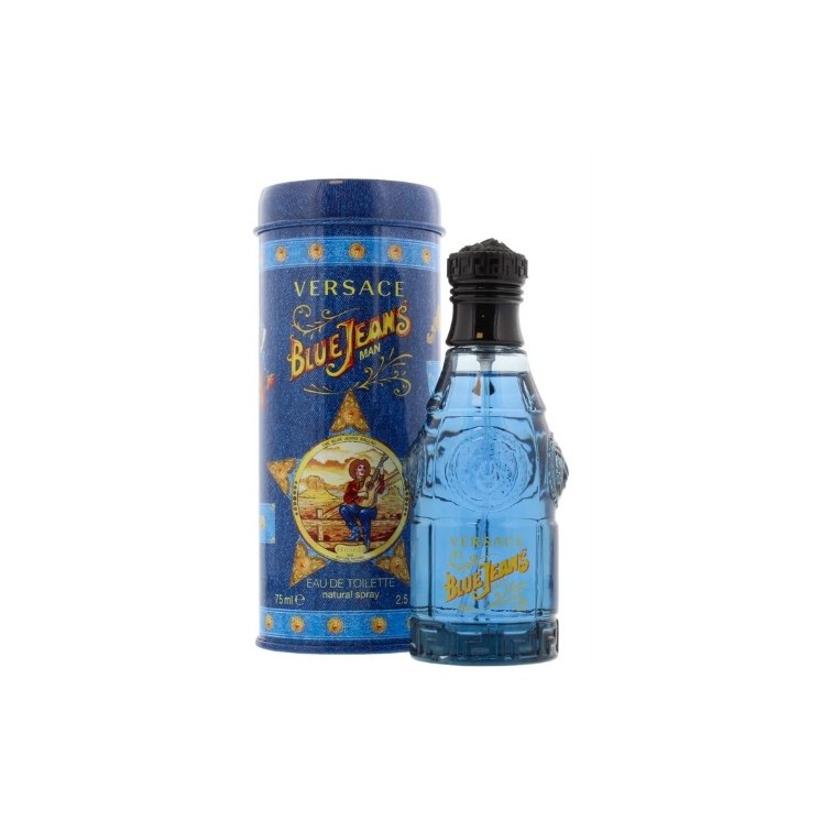 Versace Woda toaletowa dla mężczyzn Blue Jeans 75 ml