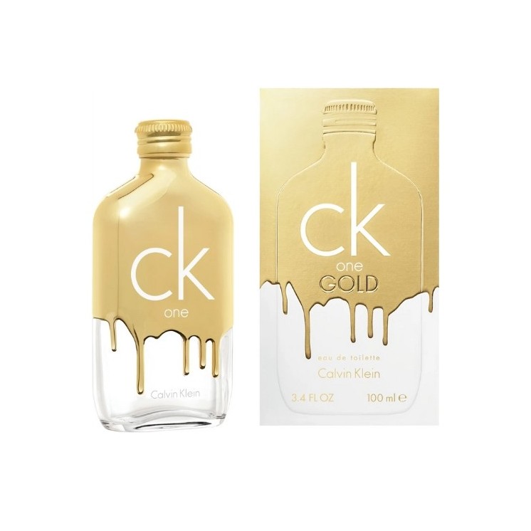 Calvin Klein Woda toaletowa dla kobiet i mężczyzn Unisex One Gold 100 ml