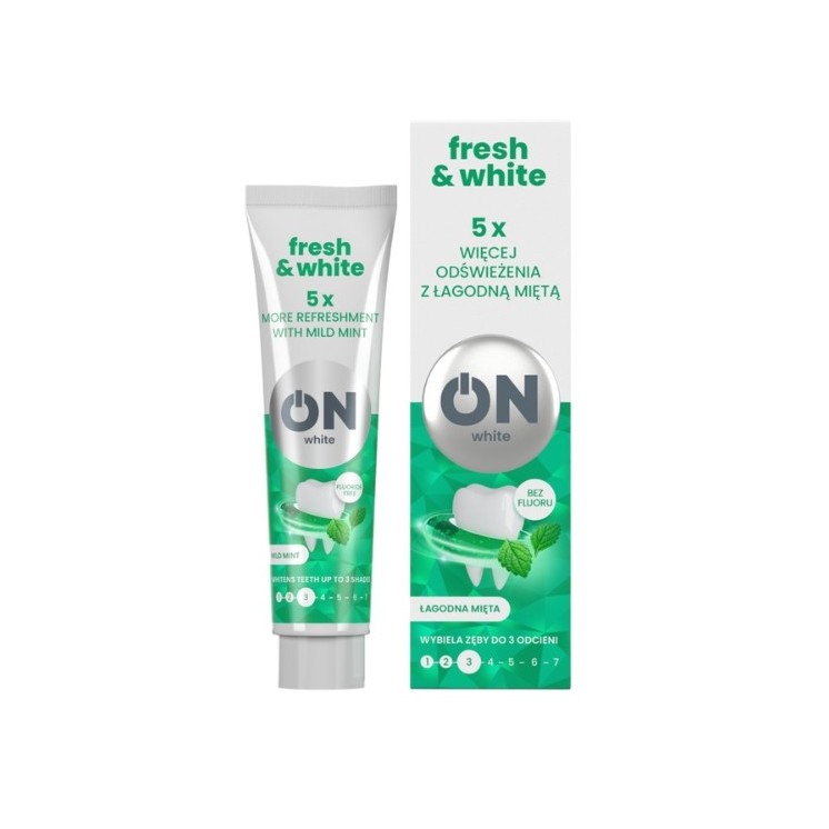 ON WHITE FRESH Whitening Zahnpasta Milde Minze 75 ml