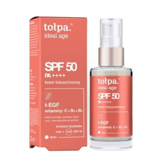 Tołpa Ideal Age SPF50 Photoprotective face cream 50 ml Tołpa Ideal Age SPF50 Photoprotective face cream 50 ml