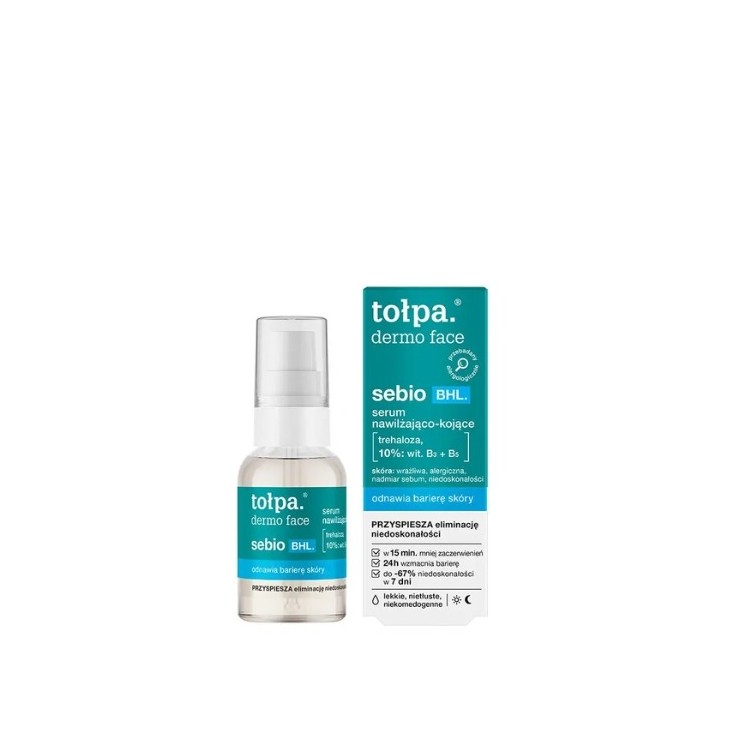 Tołpa Dermo Face Sebio BHL Feuchtigkeitsspendendes und beruhigendes Serum 30 ml