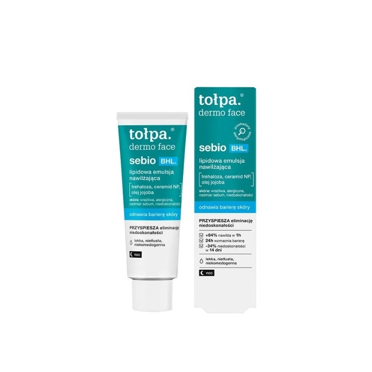Tołpa Dermo Face Sebio BHL Emulsja lipidowa nawilżająca 40 ml