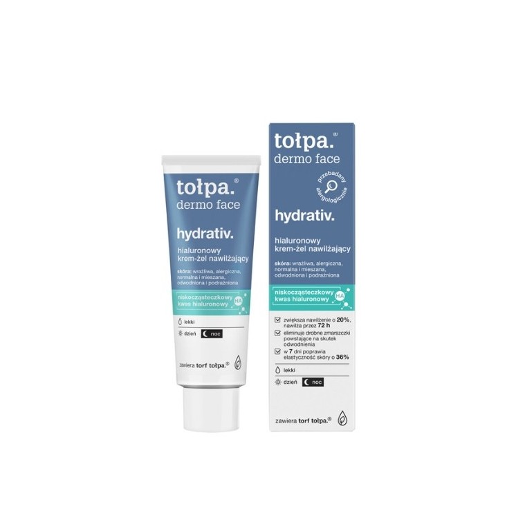 Tołpa Dermo Face Hydrativ Leichtes feuchtigkeitsspendendes Creme-Gel 40 ml
