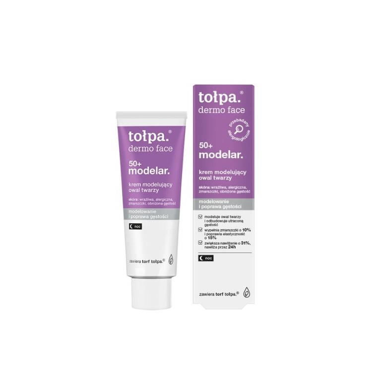 Tołpa Dermo Face Modelar 50+ Night modeling cream 40 ml