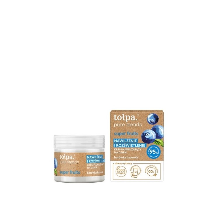 Tołpa Pure Trends Super Fruits Feuchtigkeitsspendende Gesichtscreme 50 ml